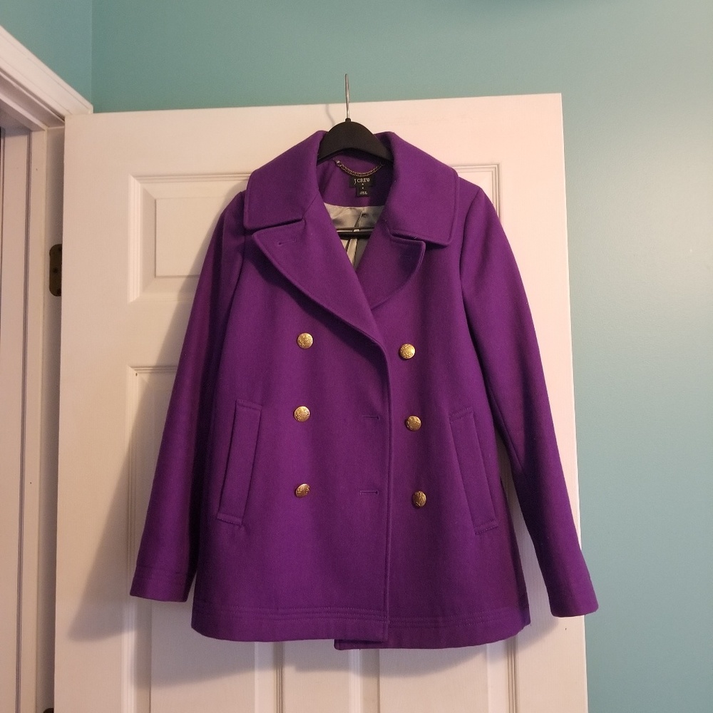 J Crew pea coat